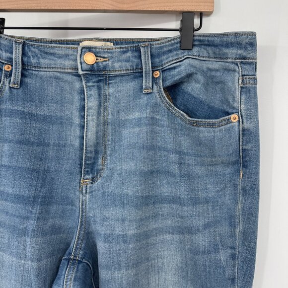 Womens UNIVERSAL THREAD Jeans Size 16 / 33R blue cotton blend - Picture 2 of 13